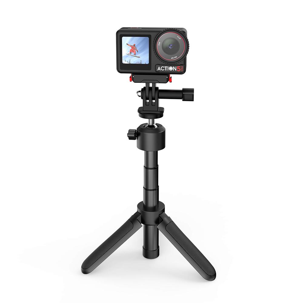 FLYMILE For DJI Osmo Action 5 Pro/4/3 Magnetic Quick Release Base Mount Expansion Adapter