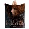 Mylène Farmer Tribute Blanket for all seasons blanket lunch break throw gift