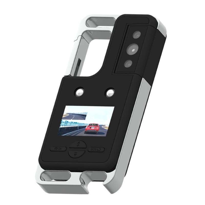 Wearable Video Recorder,OLED Display Miniature Camcorder for Teachers Travelers Video Recorder for Teaching 2560x1460
