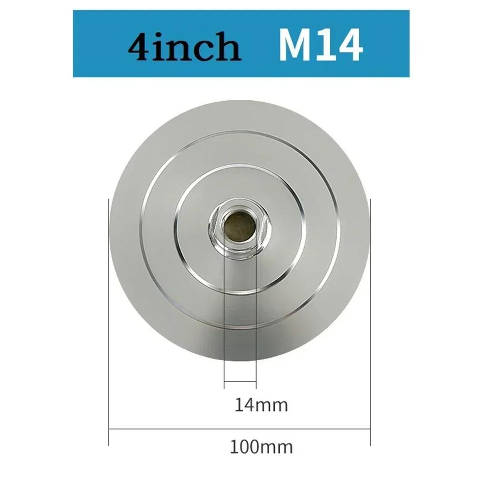 3/4inch Backer Pad Polishing Pad Aluminum Alloy Base Backing Holder Backing Holder For Diamond Polishing Pad M10 M16