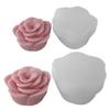 Flexible Silicone Rose Shape Dessert Mould Multi Purpose Rose Flower Cake Mold for Baking Enthusiasts and Pastry Chefs