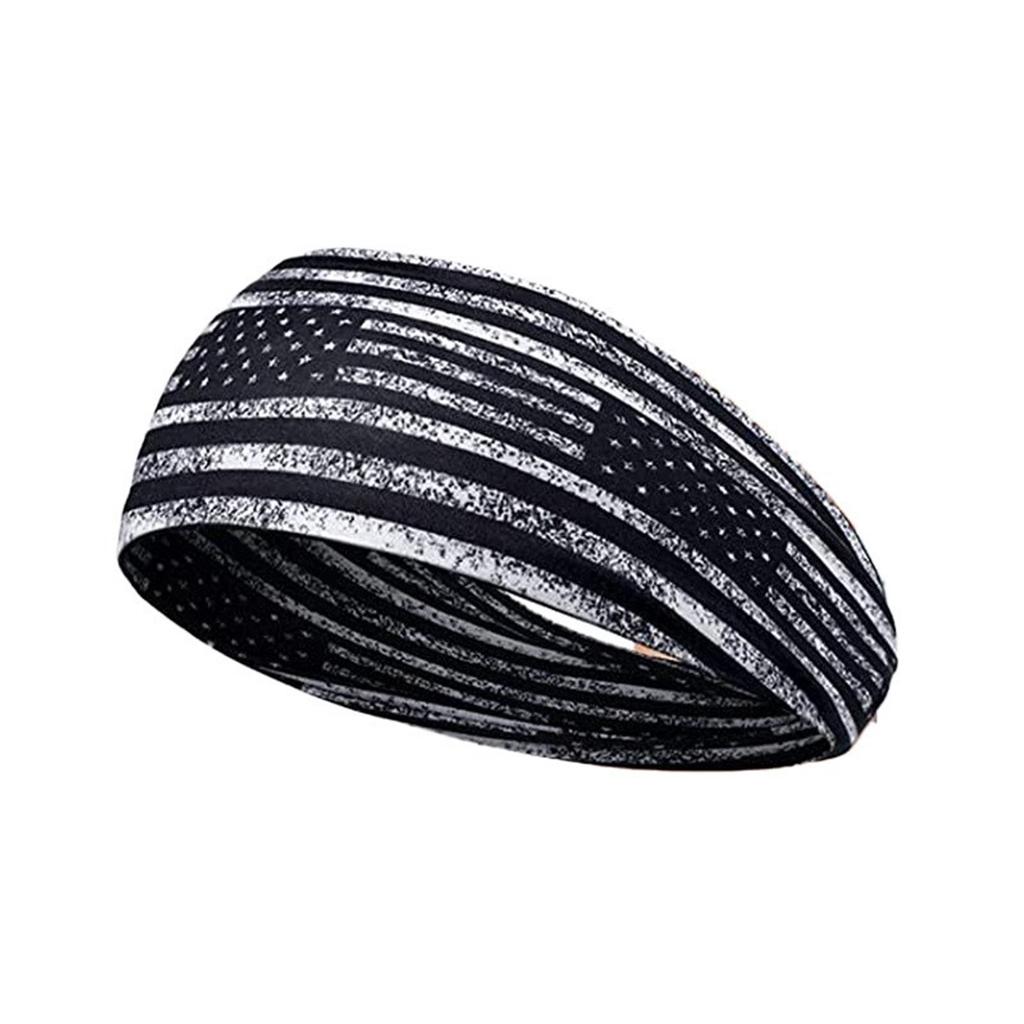 Stylish Hairband for Men Women and Kids Fashionable and Comfortable Head Accessory Flags Sweatbands Versatile