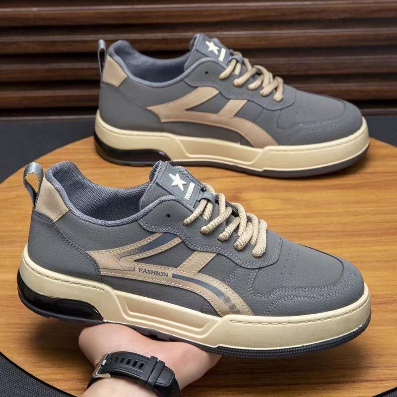 Men S Casual Board Shoes Breathable Thick Sole Fashion Running Sneakers