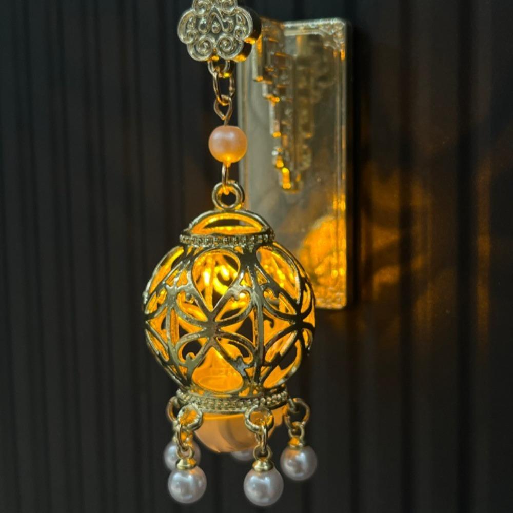 Retro Chinese Architecture Fridge Magnet Openwork Design Locker Cabinet Decoration Magnets  Friend