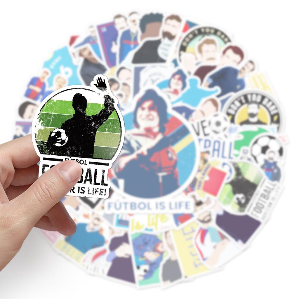 50 Pictures of Football Coach Graffiti Personalized American Drama Creative Guka DIY Skateboard Suitcase Stickers Waterproof