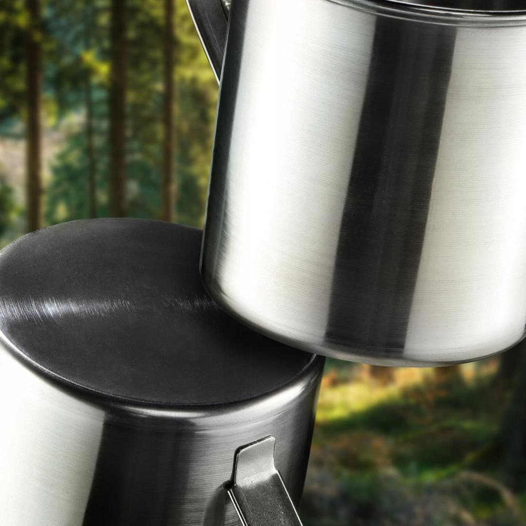 KADAX Steel Mug For Tea Tourist