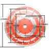 Diamond Hot Press 250 Saw Blade for Granite & Wall Slot Cutting