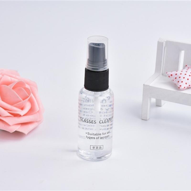 Spray Detergente per Lenti Occhiali Kit Pulizia Occhiali Rimuovi Graffi Strumento di Riparazione