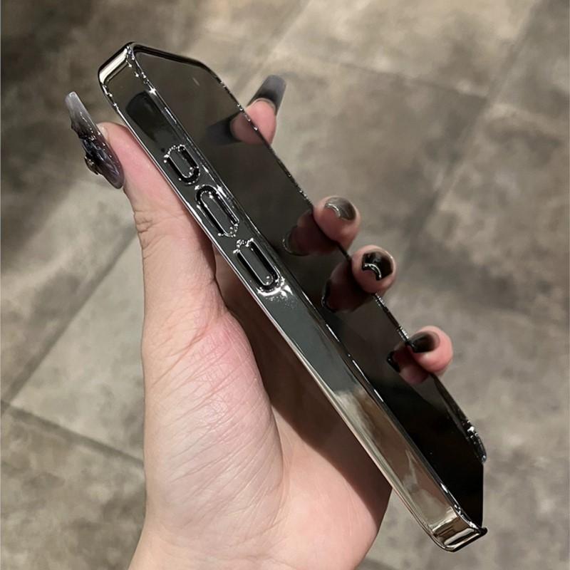 Cadru de placare transparent pentru husă magnetică Magsafe pentru iPhone 15 14 13 12 11 Pro Max Încărcare fără fir pentru PC dur Husă ultra subțire