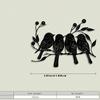 Vintage Iron Bird Branch Wall Art, 5 Birds & Berries Black Silhouette for Home Garden Balcony Decor