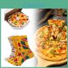 Caixa de Presente de Meias de Pizza Divertidas e Coloridas para Homens e Mulheres com Designs Criativos