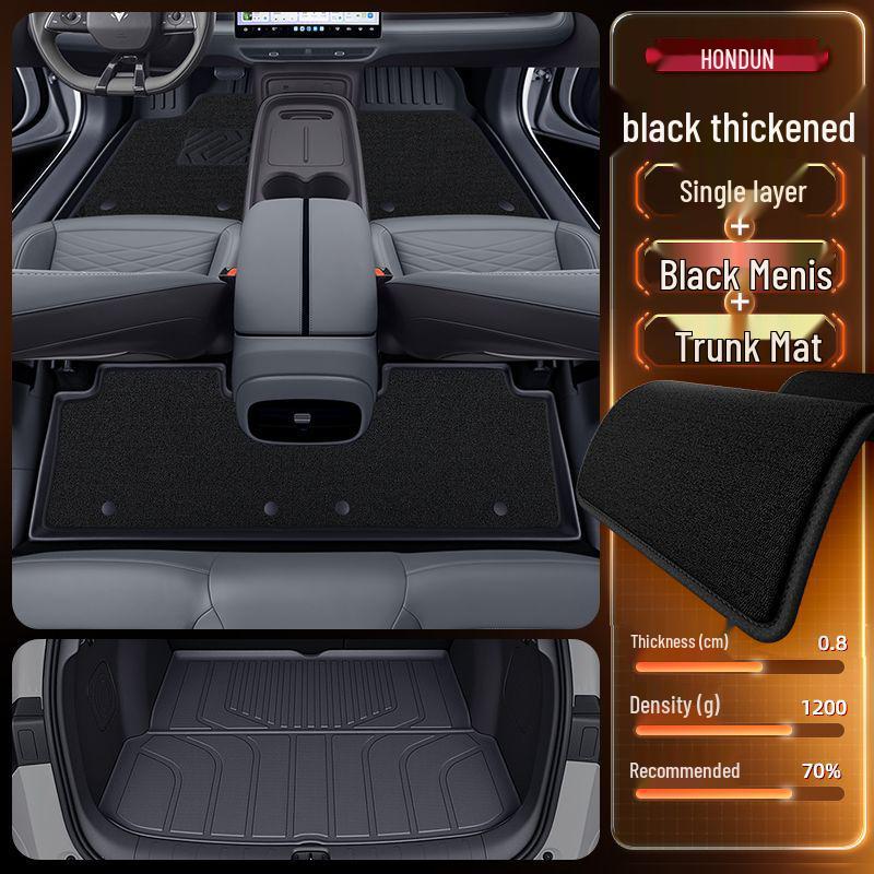 TPE Floor Mats for 2025 BAIC Jihu T1 - New Model Interior Car Accessories Carpet