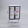 Kids' Mini Double-Door Play Fridge & Freezer Set for Pretend Play