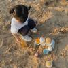 Wheat Straw Ice Cream Model Toy Pretend Play Simulation Ice Cream Outdoor   Home DIY