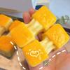 Squeeze Toys Yellow Brushed Rice Cakes Imitation Silicone Soft Sticky Bags Stretchy Food Bread Desserts Fidget Toys For Kids