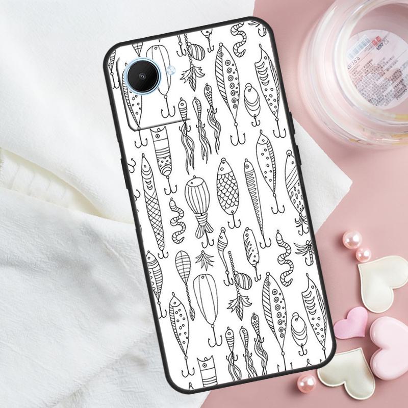 Love Fishing For Realme 14 Pro Plus 10 11 12 13 GT 7 Pro GT 5 6 6T C67 C61 C53 C51 C21Y C25S C75 C55 Case