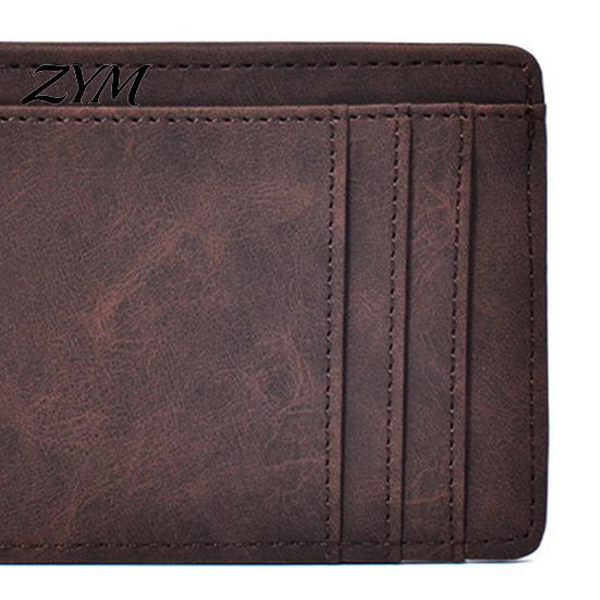 Stylish Pocket Accessory for Men Slim Card Holder Men, Minimalist Credit with ID Window, Business Organizer Work And Travel Multiple Slots,