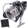 14+1 Bearing Spinning Reel 4.1:1 Gear Ratio All Metal Fishing Wheel Fishing Accessory(JS10000 )