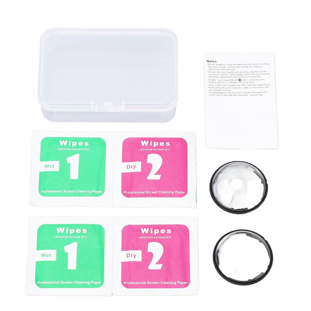Lens Guards for One X4 Accessories 9H Hardness Tempered Glass PC Protective Cover Lens Protector Case Action Camera