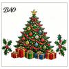 Reusable Window Stickers Christmas Clings, Removable PVC Decals, Snowy Festive Classroom Holiday Decorations Glass for Party Home And Store