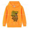 Scoobys-Doos Hoodie for Kid Toddler Kawaii Long-sleeved Girls Winter Thin Sweatshirt Fashion Printed Warm Children's Tops Gift