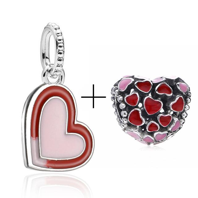 2pcs /Lot New Mom &Dad Charm Beads Fit European Style Brand Bracelets For Women Family Romantic Jewelry Gift Buy 1 Get 1 Free