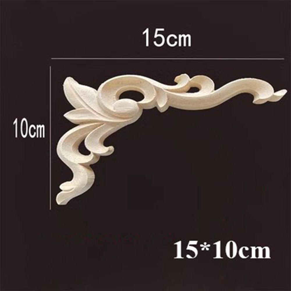 Doğal Çiçek Ahşap Oyma El Sanatları Benzersiz Ahşap Oyma Dekoratif Duvar Kapı Dekorasyonu
