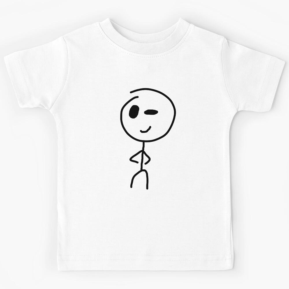 Stickman funny Kids T-Shirt 100