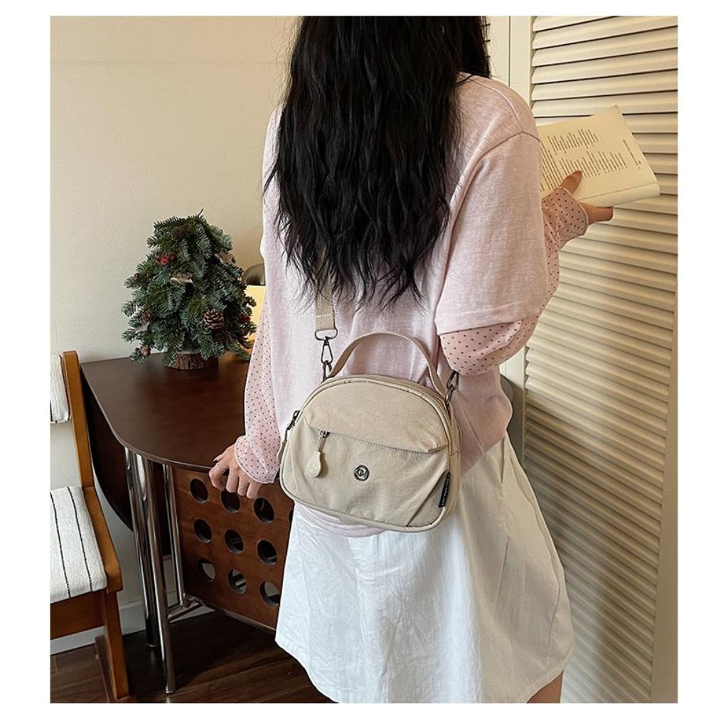 Xeie Thuk Shoulder Crossbody Handbag Women Nylon Multi Compartment Daily Commute