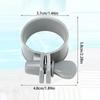 10Pcs Plastic Hose Clamps Pool Clamps for Aboves Ground Pool Aboves Ground Swimming Pool Replacement Soft Hose Clamp