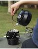 Koman BKSW-1 Portable Stainless Steel Camping Kettle and Tea Infuser for Outdoor Cooking and Boiling Water