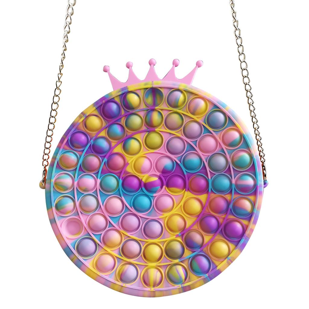 Push  Toy Pendant Bag ,Bubble  Toy Stress Relief Toys For Adult Kids