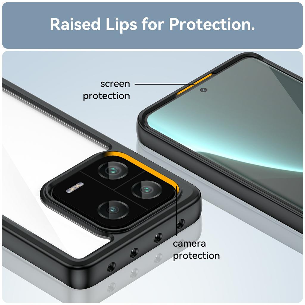 For Xiaomi 13 Pro 5G Case TPU +Acrylic Protective Clear Phone Cover