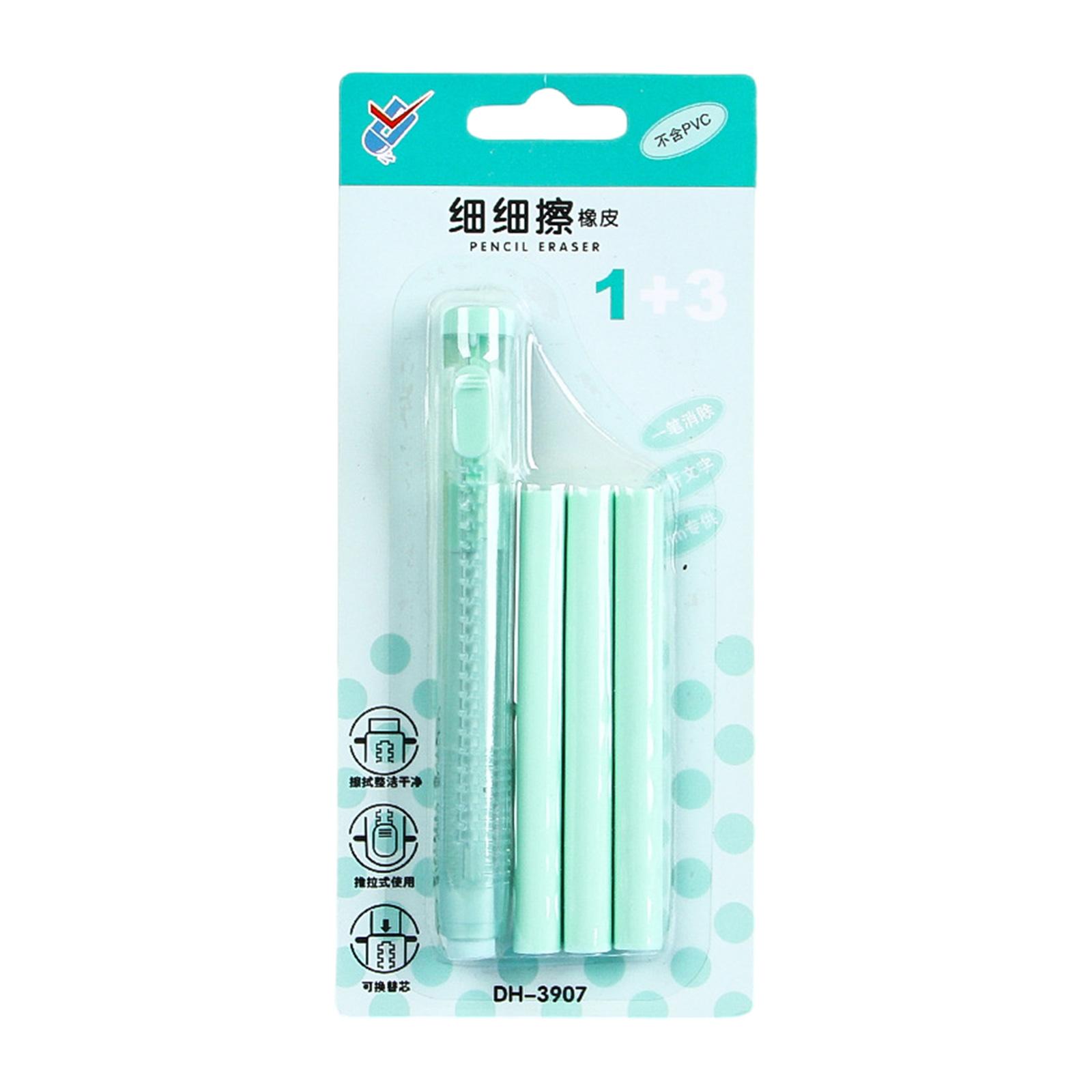 

Висувні гумки Мультяшні олівці Гумки Художній живопис Гумки Push-Pull Тонкі гумки Назад до школи приладдя для дитини різнокольоровий