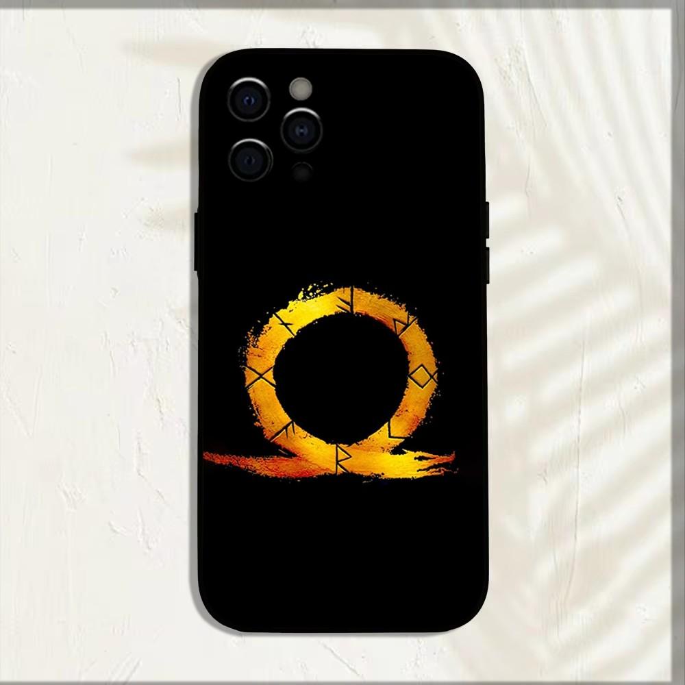 G-God of W-War Game Phone Case For iPhone 16,15,14,13,12,11,Pro,X,XS,Max,XR,Plus,Mini Soft Black Cover