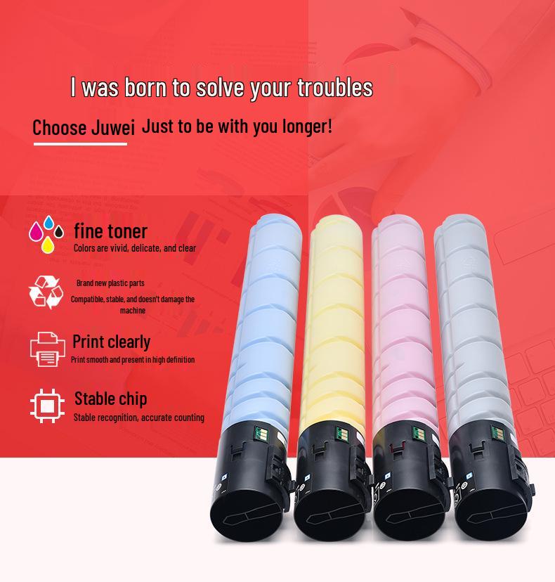 Han Guang BMFC5280 Toner Cartridge for C5300 Copiers - Color HG-TN5280KCMY