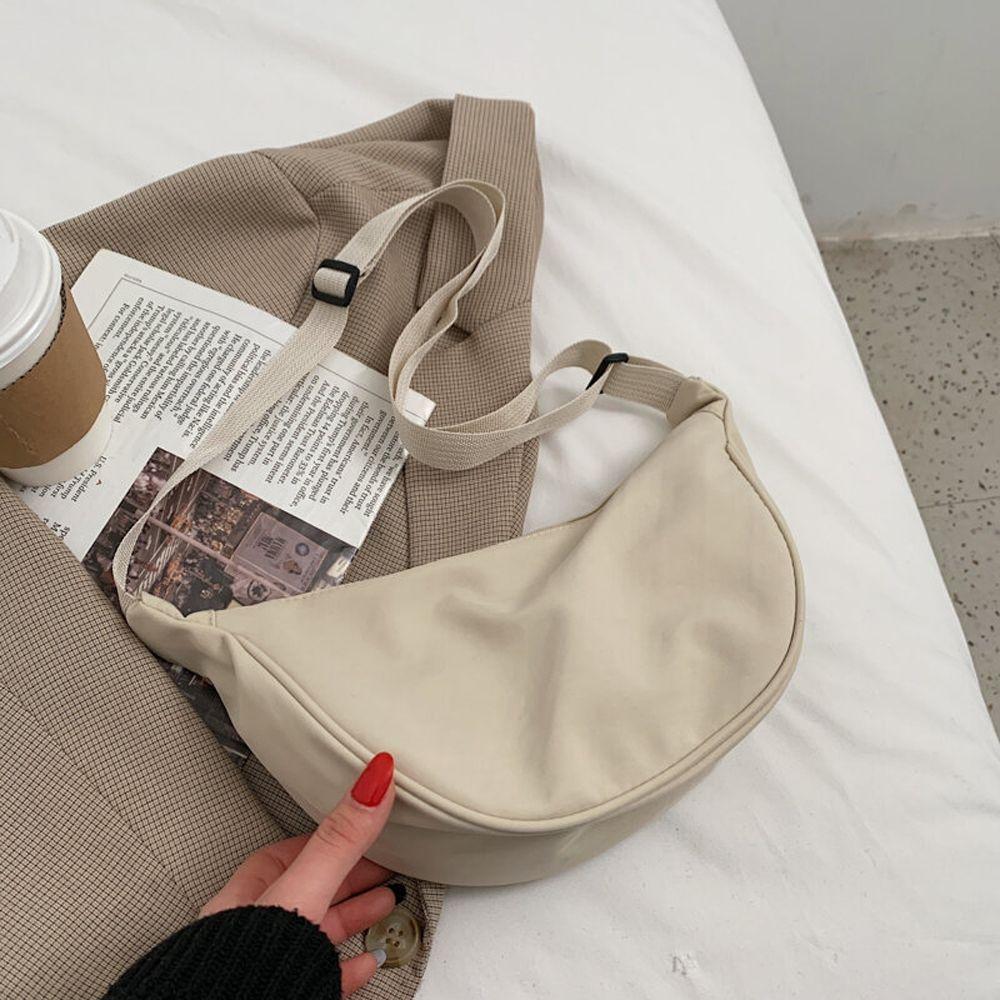 Canvas Nylon For Girls Crossbody Bag Single Shoulder Bags Women Messenger Bags Korean Dumpling Bags