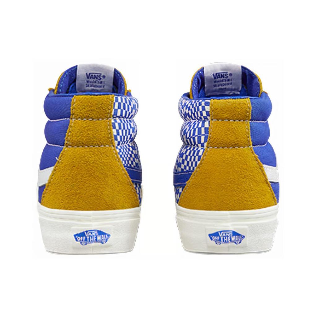 Vans SK8 Mid Yellow Blue Splicing Unisex 'Yellow Blue' VN0A391FTEU