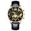 Men's  Luminous Running Alarm Clock Watch