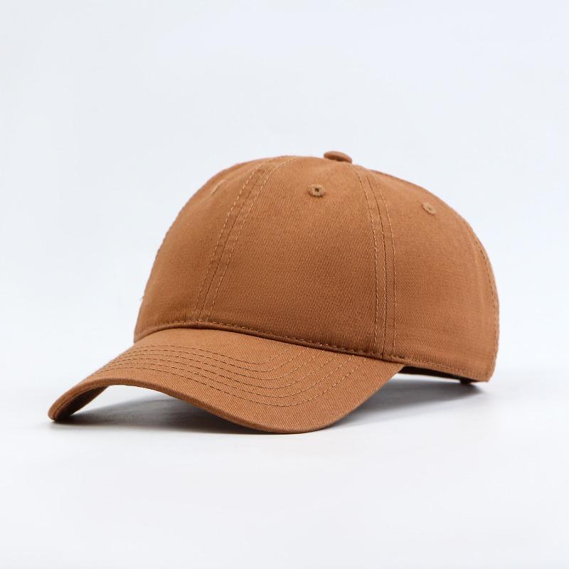 Pure cotton spring and summer baseball cap women's casual sun hat showing face small cap men's hat plus