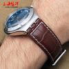 Genuine Leather Watch Straps for Swatch Watchband 17mm  19mm Watch Men with Steel Stainless Clasps