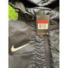 Nike Solid Color Hooded Cotton Jacket Men jackets Black 777917-010