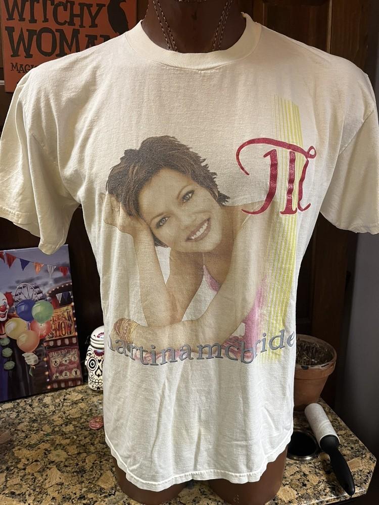 Vintage Martina McBride Girls Night Out Concert T-Shirt XL White Unisex T-Shirt XXXXL
