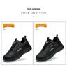 Men's Summer Steel Toe Work Shoes – Breathable, Anti-smash, Anti-puncture, Insulated Safety Footwear for Construction.