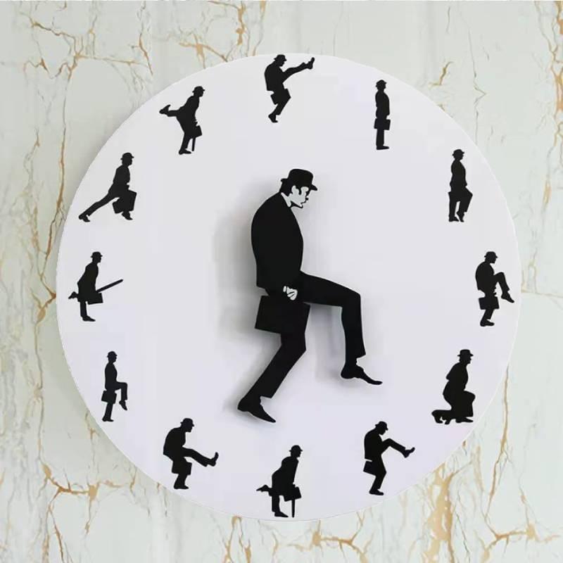 Silly Of Ministry Walk Design Clock Silent Without Frame Living Decoration Room