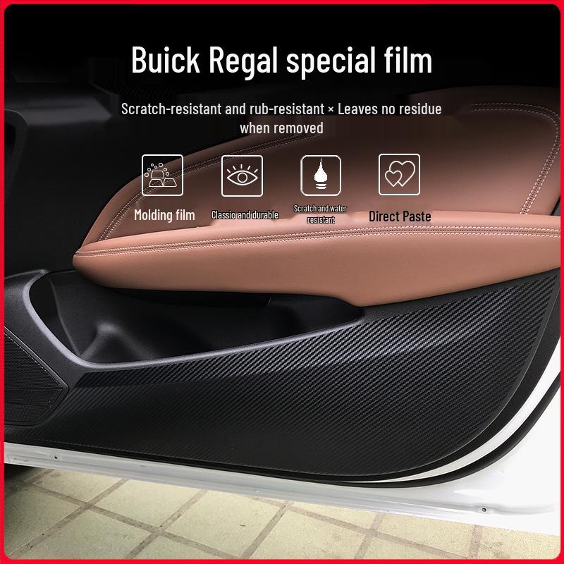 Buick Regal 2017-2021 Interior Anti-Kick Pads & Gear Decoration Stickers