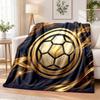 Colombia Football Printed Flannel Blanket Warm Comfort Bed Throw For Indoor Home Decoration