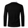 Color Blocked Pattern Digital Design Fashionable Men's Long Sleeved Polo Shirt Spring and Autumn Casual Daily Outdoor 100% Polyester Fiber