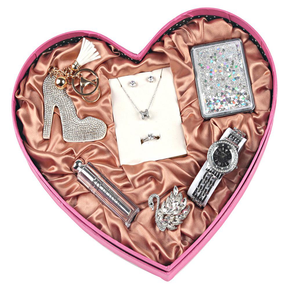 Women's Fashion Quartz Watch Gift Set - Perfect for Birthdays for Girlfriends and Family