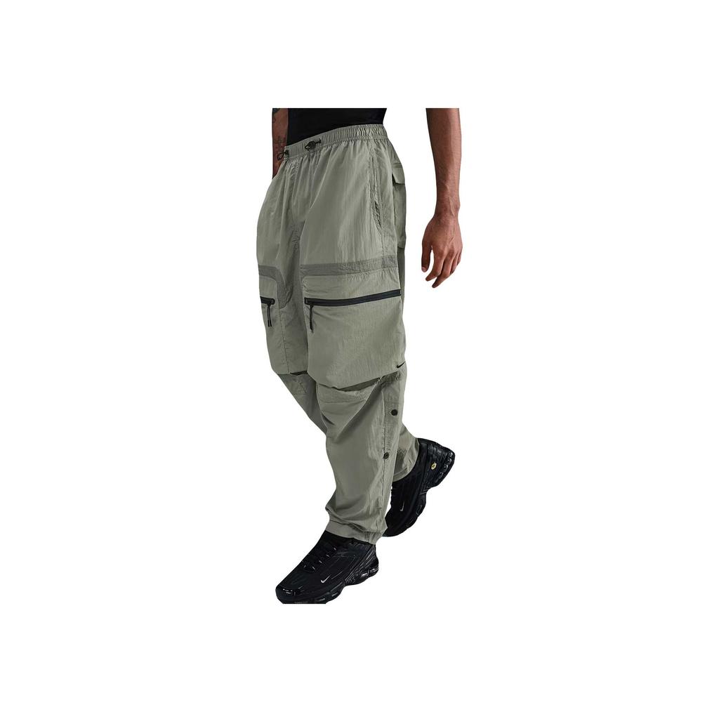 Nike Tech Fashion Simple Aesthetic Solid Color Cargo Pants Men pants Light-Army-Green HJ2940-320